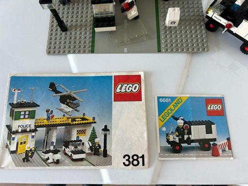 Lego Set - Classic Town - Lego 381-2 Police Headquarters +, Kinderen en Baby's, Speelgoed | Duplo en Lego