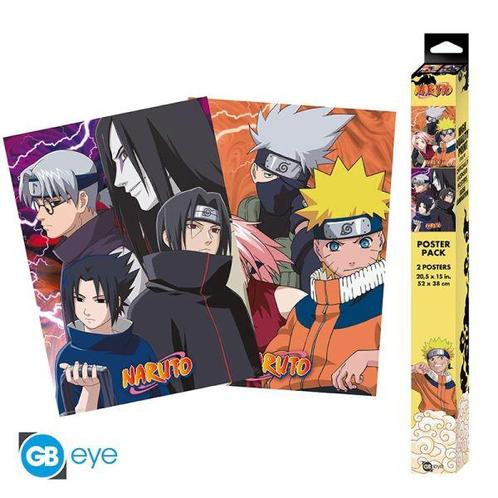 ABYstyle Naruto Mini Poster Pack-Konoha Ninjas en Deserters, Verzamelen, Posters, Ophalen of Verzenden