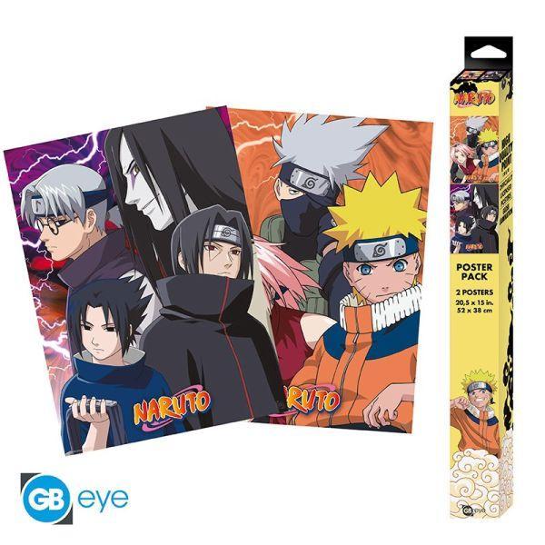 ABYstyle Naruto Mini Poster Pack-Konoha Ninjas en Deserters, Verzamelen, Posters, Ophalen of Verzenden