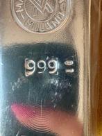 1 kilogram - Zilver .999 - Mario Villa Milano - Verzegeld en, Postzegels en Munten