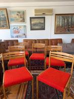 Zitgroep - Hout - Set van zes stoelen, Antiek en Kunst