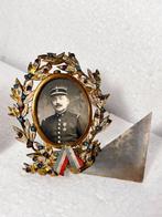 Fotolijst (2)- Kader met militaire lauwerkrans - Brons -
