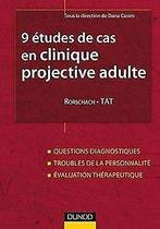 9 études de cas en clinique projective adulte : Ror...  Book, Verzenden, Castro, Dana