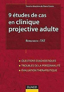 9 études de cas en clinique projective adulte : Ror...  Book, Livres, Livres Autre, Envoi