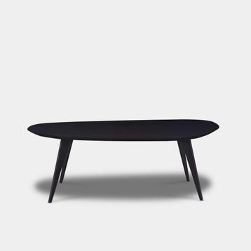 Tafel organisch eikenhout - Hout Onderstel - Donker Eiken beschikbaar voor biedingen