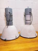 eLGO - Plafondlamp (2) - Vintage loft fabriek lamp - Staal,