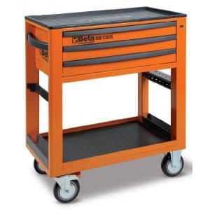 Beta chariot de service datelier orange à trois tiroirs, Doe-het-zelf en Bouw, Transportwagens