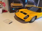 Hachette 1:8 - Voiture miniature - Lamborghini Miura, Hobby en Vrije tijd, Modelauto's | 1:5 tot 1:12, Nieuw