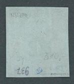 Hannover 1850 - Rode randstempel ESENS op breitrandige 1, Postzegels en Munten, Gestempeld