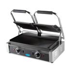 Contactgrill - Gegroefd - Dubbele Grillplaat - 2 x 22 cm, Verzenden, Nieuw