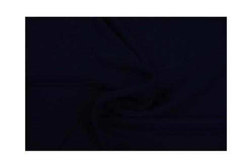 15 meter chiffon stof - marineblauw, Hobby en Vrije tijd, Stoffen en Lappen, 120 cm of meer, 200 cm of meer, Blauw, Nieuw, Polyester