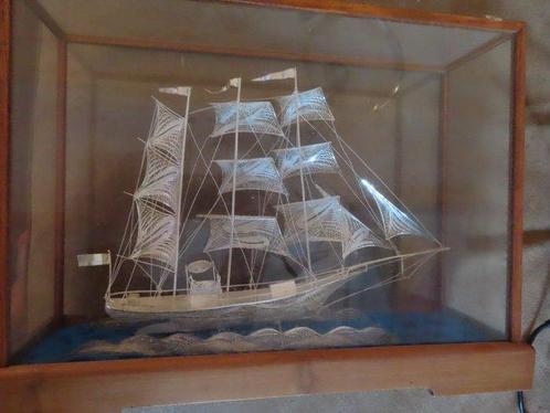 Handgemaakte Yogya zilveren boot – verfijnd vakmanschap in, Antiek en Kunst, Antiek | Zilver en Goud