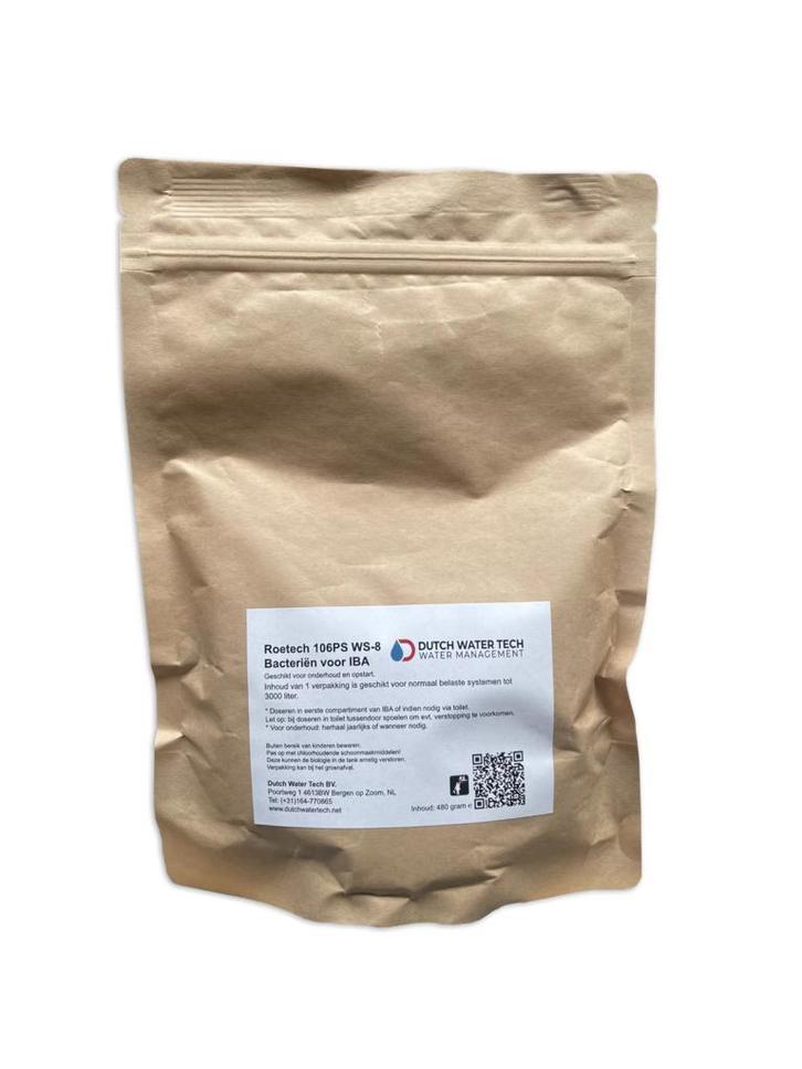 Roetech 106PS WS-8 | Bacteriën voor de IBA | Voor 3.000L, Huis en Inrichting, Schoonmaakartikelen, Verzenden