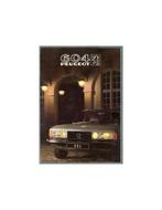 1982 PEUGEOT 604 BROCHURE DUITS, Ophalen of Verzenden, Nieuw