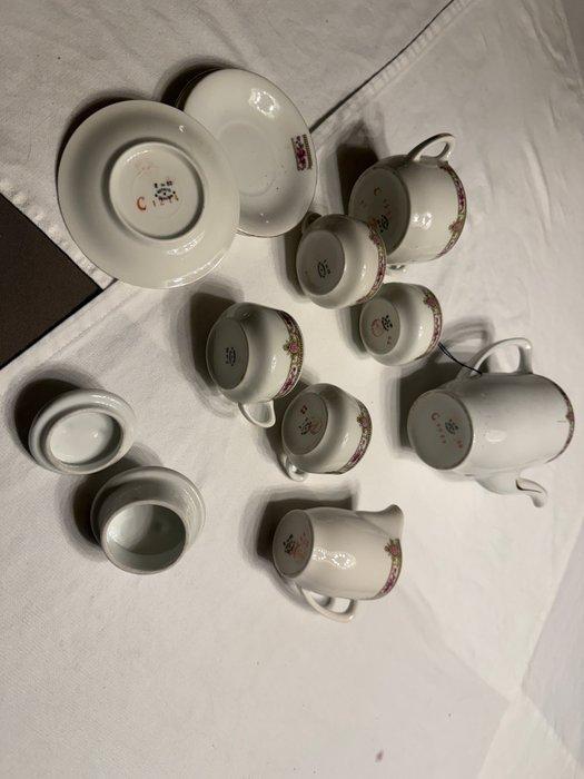 Richard Ginori - Koffieservies (12) - Porselein, Antiquités & Art, Antiquités | Meubles | Tables