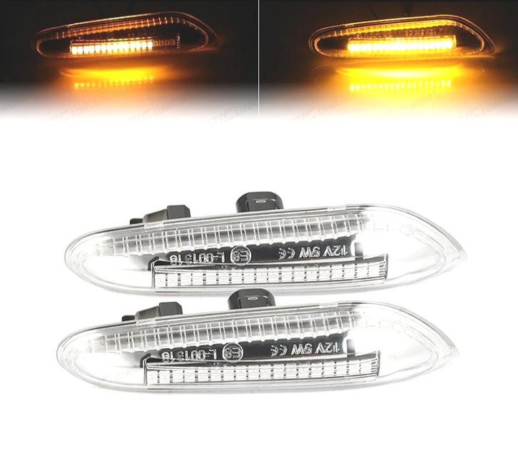 CLIGNOTANTS LATÉRAUX LED DYNAMIQUES BMW E82 E81 E88 E46 E90, Auto-onderdelen, Verlichting, Verzenden