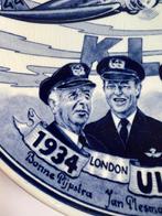 Commemorative plate London-Melbourne 1934-1984 Uiver - KLM