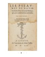 Loys Budé - Les Pseaumes de David - 1551, Antiek en Kunst
