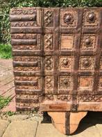 Opbergkoffer - Hout, IJzer - Majestueuze Indiase kist