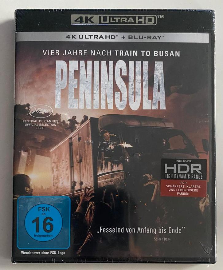 PENINSULA (IN SEAL) (IMPORT WITH DUTCH SUBS) (4K ULTRA HD +, CD & DVD, Blu-ray