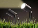10 x Prikspot tuinlamp GU10 fitting zand zwart..., Tuin en Terras, Ophalen, Nieuw