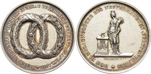 Ar-medaille 1837 Oldenburg Paul Friedrich August 1829-1853, Timbres & Monnaies, Pièces & Médailles, Envoi
