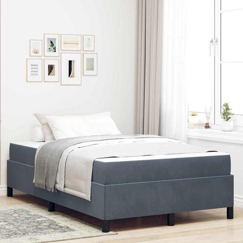 vidaXL Bedframe Anders Wit en Lichtgrijs 120 x 200 cm, Huis en Inrichting, Slaapkamer | Bedden, Nieuw, Verzenden