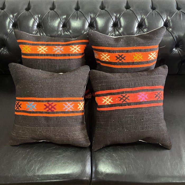 (4) Boho Authentic Kilim - Kussen, Huis en Inrichting, Stoffering | Tapijten en Vloerkleden