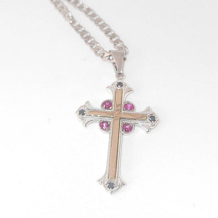 Zonder minimumprijs - Halsketting - 18 karaat Zilver, Geel, Bijoux, Sacs & Beauté, Colliers