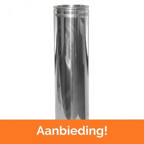 DINAK dubbelwandige kachelpijp voor de laagste prijs !, Huis en Inrichting, Kachels, Verzenden