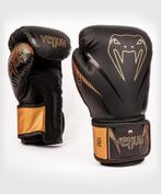 Venum Impact Muay Thai Bokshandschoenen Zwart Brons, Sport en Fitness, Boksen, Verzenden, Nieuw, Bokshandschoenen