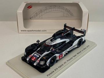 Spark 1:43 - Voiture miniature - Porsche 919 Hybrid #2 beschikbaar voor biedingen