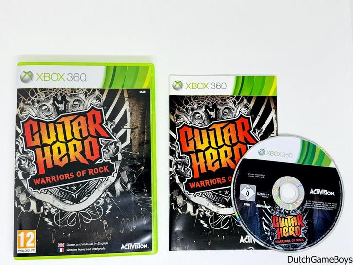Xbox 360 - Guitar Hero - Warriors Of Rock - English / EUR, Games en Spelcomputers, Games | Xbox 360, Gebruikt, Verzenden