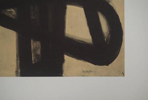 Pierre Soulages (1919-2022) - Peinture 1947, Antiek en Kunst, Antiek | Overige Antiek