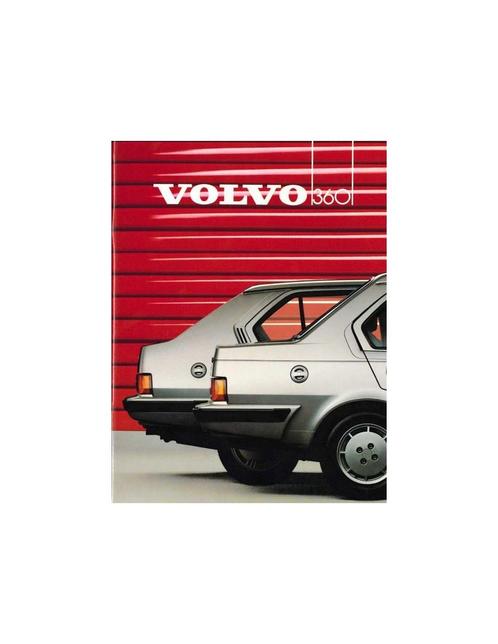 1986 VOLVO 360 BROCHURE ITALIAANS, Boeken, Auto's | Folders en Tijdschriften