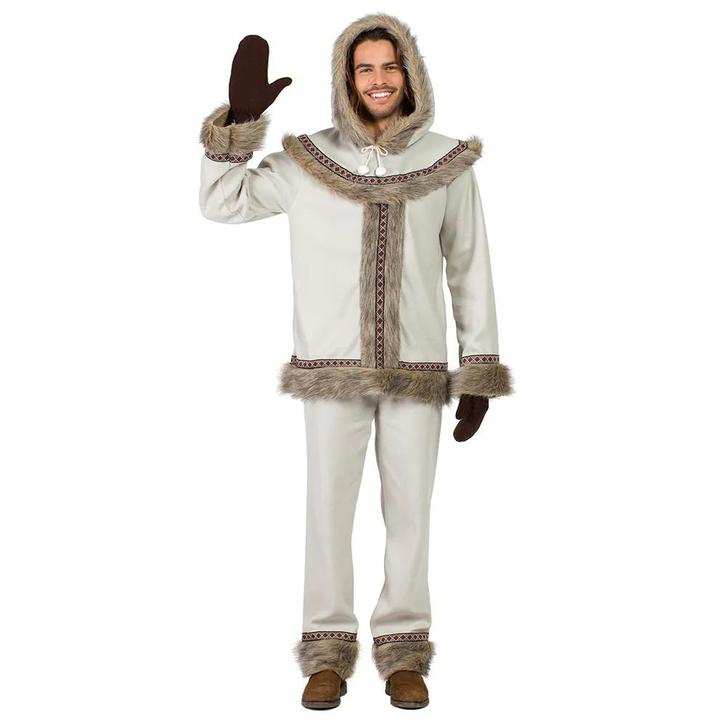 Kostuum Nanook, Kleding | Heren, Carnavalskleding en Feestkleding, Nieuw, Verzenden