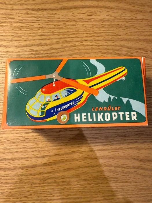 Lemezárugyár - Blikken speelgoed - RXL 128 Helicopter -, Antiek en Kunst, Antiek | Speelgoed