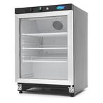 Koelkast - 200 L - Zwart - met Glazen Deur - Refurbished, Verzenden, Nieuw in verpakking, Overige typen