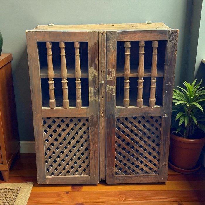 Kabinet - Barokke traliewerk - Hout, Antiek en Kunst, Antiek | Overige Antiek