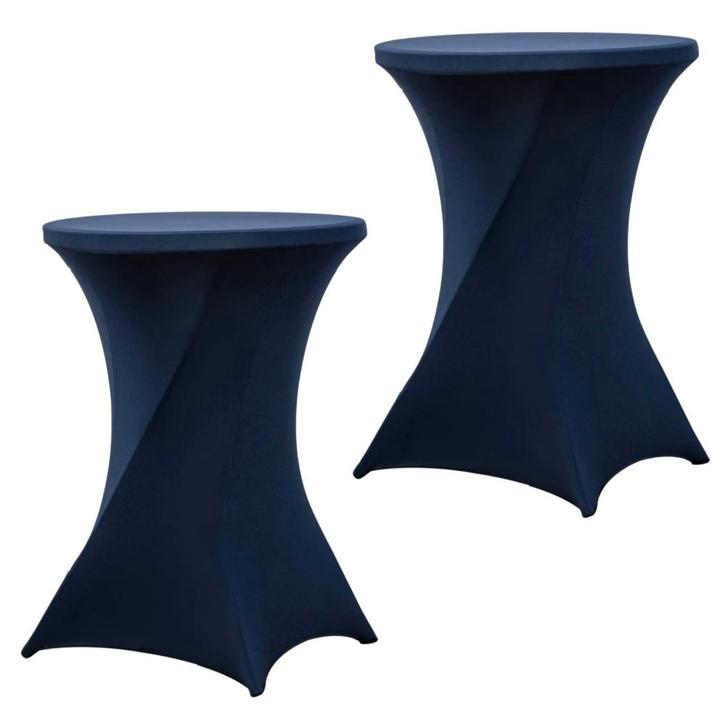 Set Van 2 Stuks! Statafelrok Marineblauw 80 CM Alora, Tuin en Terras, Hand-tuingereedschap, Nieuw