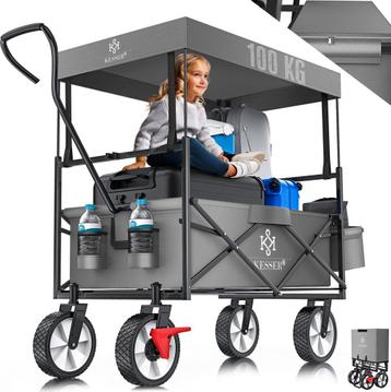 KESSER® Bolderkar opvouwbaar Bolderwagen tot 100 kg draagver beschikbaar voor biedingen