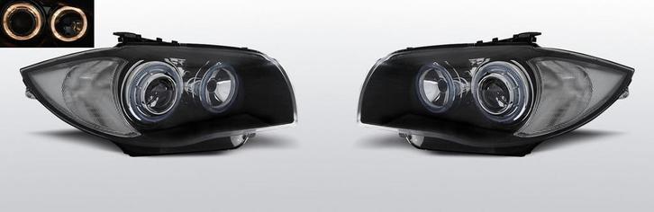 Koplampen Angel Eyes | BMW 1 Serie E87 / E81 2004-2007 | zwa, Auto-onderdelen, Verlichting, Nieuw, BMW, Verzenden