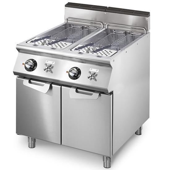 Pastakoker | Elektrisch | Op Onderstel | 2x 26L | 15.2kW |, Articles professionnels, Horeca | Équipement de cuisine, Envoi