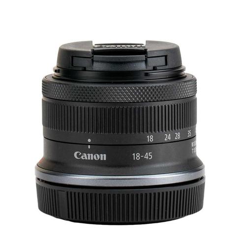 Canon RF-S 18-45mm f/4.5-6.3 IS STM met garantie, Audio, Tv en Foto, Foto | Lenzen en Objectieven, Standaardlens, Zo goed als nieuw