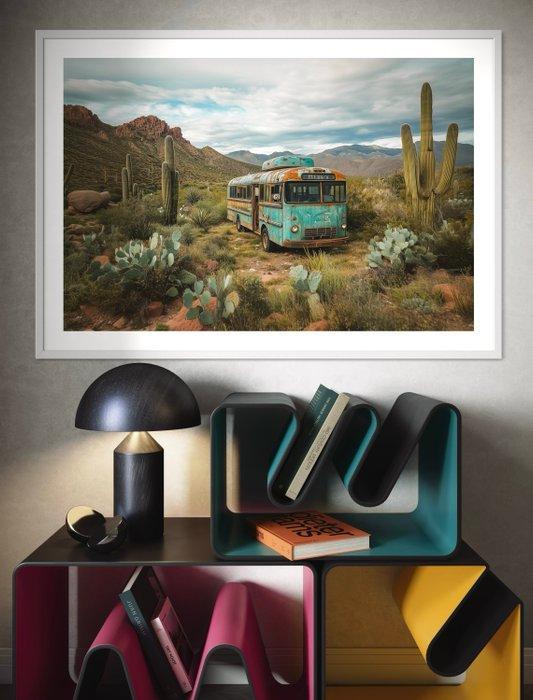Rudy barret - Lost Bus 70 - XL, Antiek en Kunst, Kunst | Designobjecten