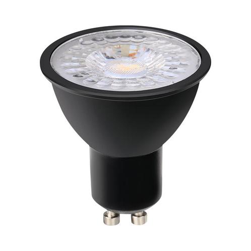 LED Spot 3W - GU10 - Zwart - Dimbaar - 4000K Neutraal Wit, Maison & Meubles, Lampes | Autre, Envoi