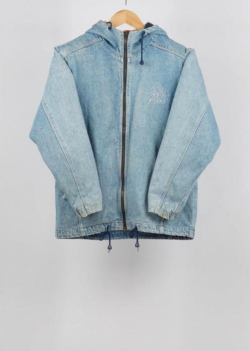 Vintage Earth Jacket in Blue size S, Kleding | Heren, Jassen | Winter, Ophalen of Verzenden