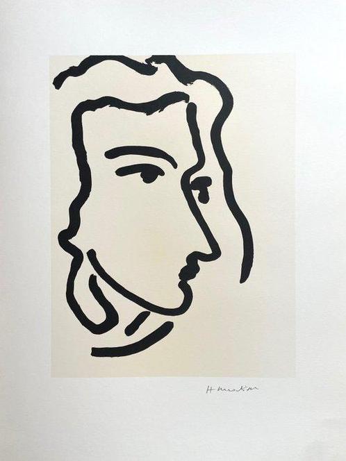 Henri Matisse (1869-1954), after - Nadia regardant à droite, Antiquités & Art, Art | Dessins & Photographie