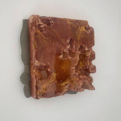 Elisa Martinelli - Red square, Antiek en Kunst, Kunst | Schilderijen | Modern
