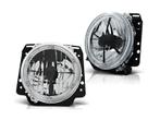 Koplamp units Angel Eyes Chrome geschikt voor VW Golf 2, Auto-onderdelen, Verzenden, Nieuw, Volkswagen